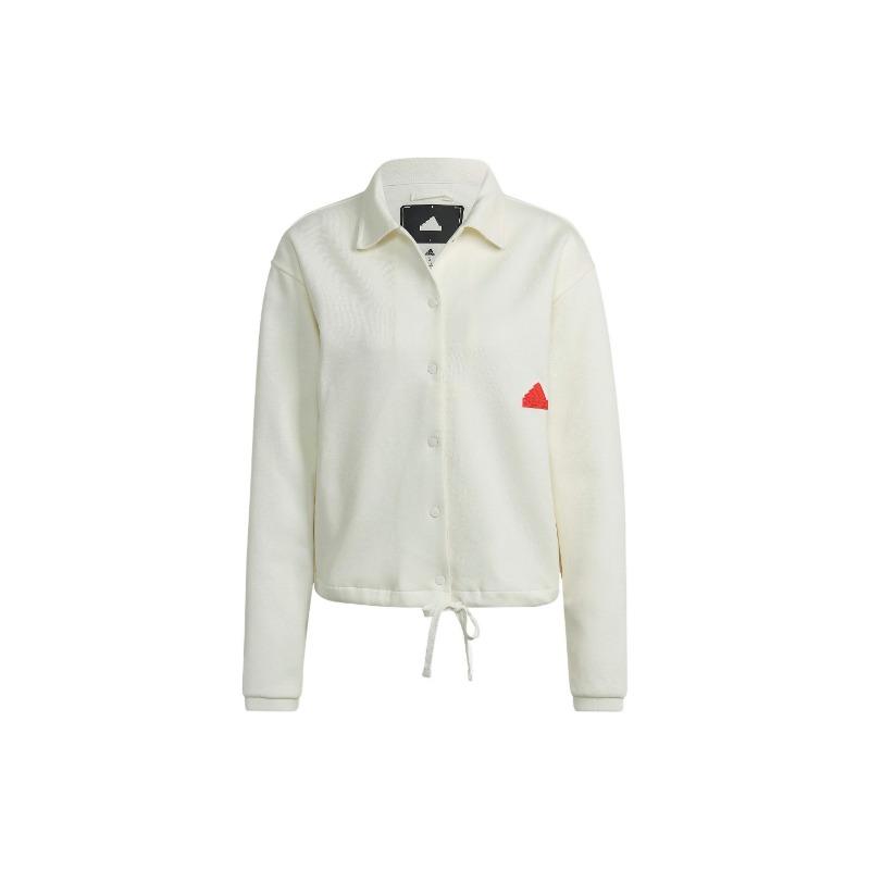 adidas Женская повседневная куртка Off-White на пуговицах HP1586
