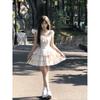 Milk Sweet Platycodon Floral Small Flying Sleeve Dress Mori Puffy Cake Princess Dress Summer Women