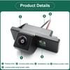 AHD1080P Car License Plate Light Rear View Camera For Nissan Qashqai Pathfinder Tiida Patrol Xtrail Citroen C4 C5 Peugeot 307