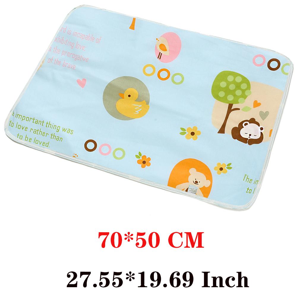 Водонепроницаемый детский пеленальный коврик, многофункциональный коврик для пеленания, моющиеся многоразовые герметичные гигиенические коврики