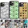 Чехол для телефона с французским бульдогом Для iPhone 17 Air 15 16 Чехол 11 13 14 Pro Max 12 Plus Max Fundas