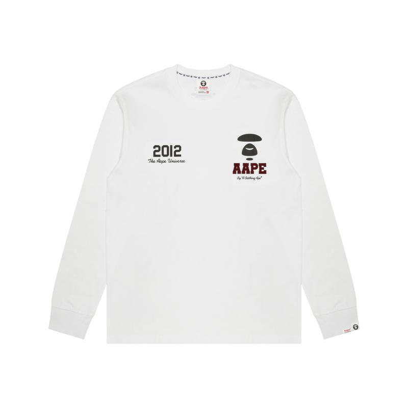 Aape Moonface Basic Long Sleeve Tee AAPLTM1558XXN