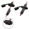 Разъем SAE для шнура питания 12AWG Разъем питания SAE Боковой порт SAE Быстроразъемное соединение SAE Погодозащищенный с пылезащитной крышкой Крепление для солнечной панели