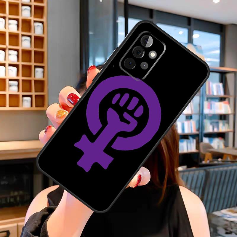 Feminist Fist Symbol Case For Samsung Galaxy A05 A16 A56 A36 A26 A54 A34 A14 A52 A32 A12 A13 A33 A53 A15 A35 A55