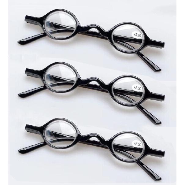 3 Units Plastic reading glasses for old people Round glasses Full Frame