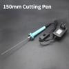 Blue Needle Type Electrothermal Foam Cutting Pen KT Board Engraving Pen Cutting Off Slot Shaped Punching Power Tool