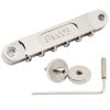 Musiclily Pro Roller Saddle Bridge Pitch ABR Bridge для LP Les Paul Electric Nickel 10.4mm Tune-O-Matic Guitars,