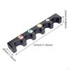 Pool Cue Holder Stick 5 Holes Weighted Space Saving Billiards Accessories Professional