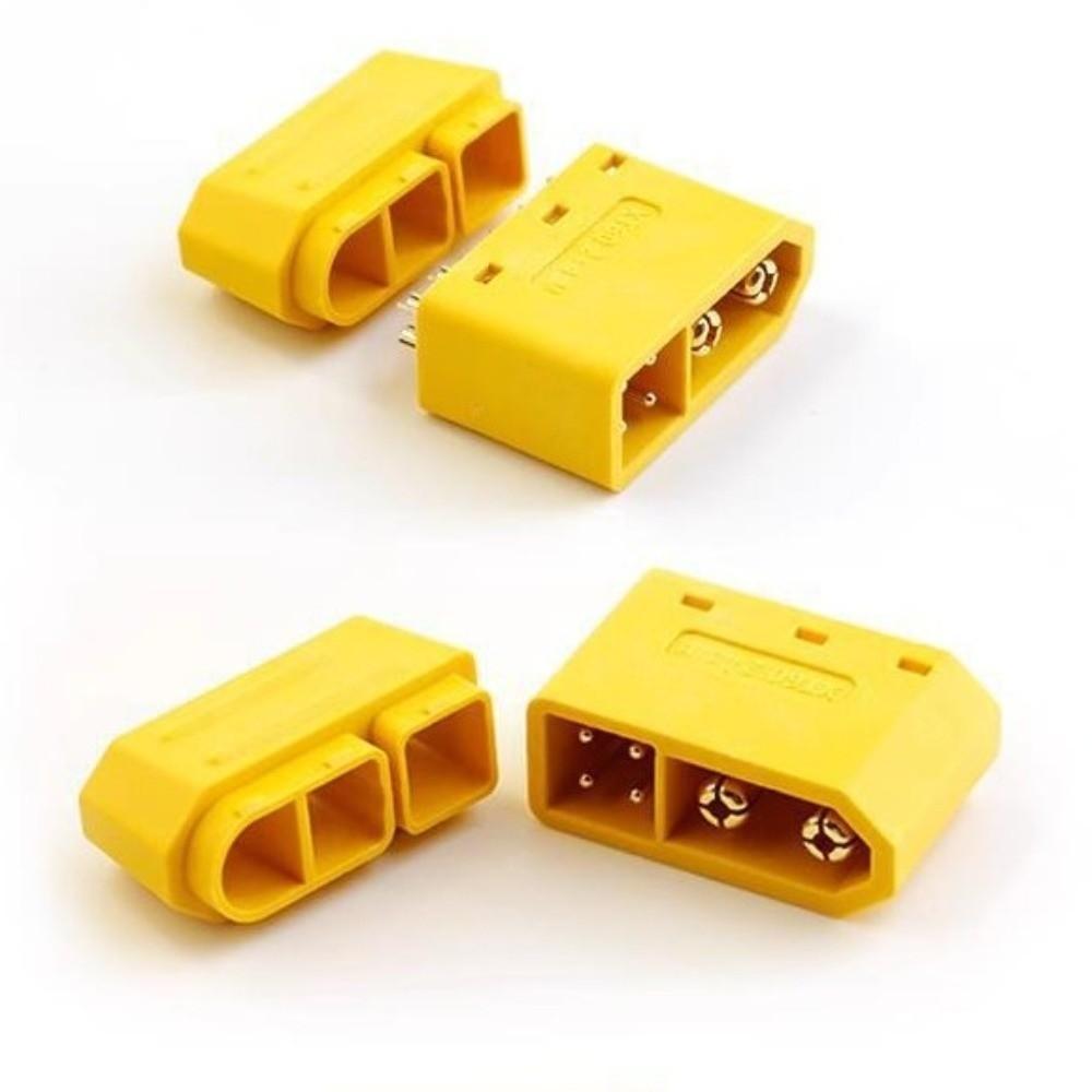 Gold Plated Li-Battery Connector High Current XT60(2+4)-F New XT60(2+4)-M RC Accessories