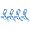 Sekisui Jushi Shoji Hanger Stopper, 4-Piece Set, Blue, AHS