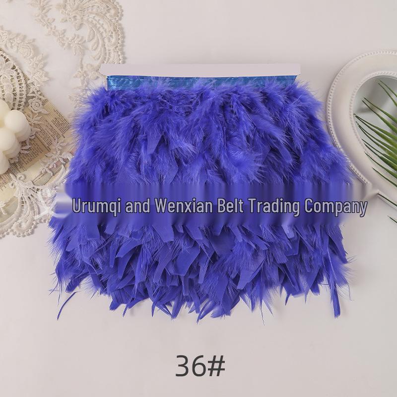 Отделка из перьев индейки 10-15 см для одежды, DIY и украшений