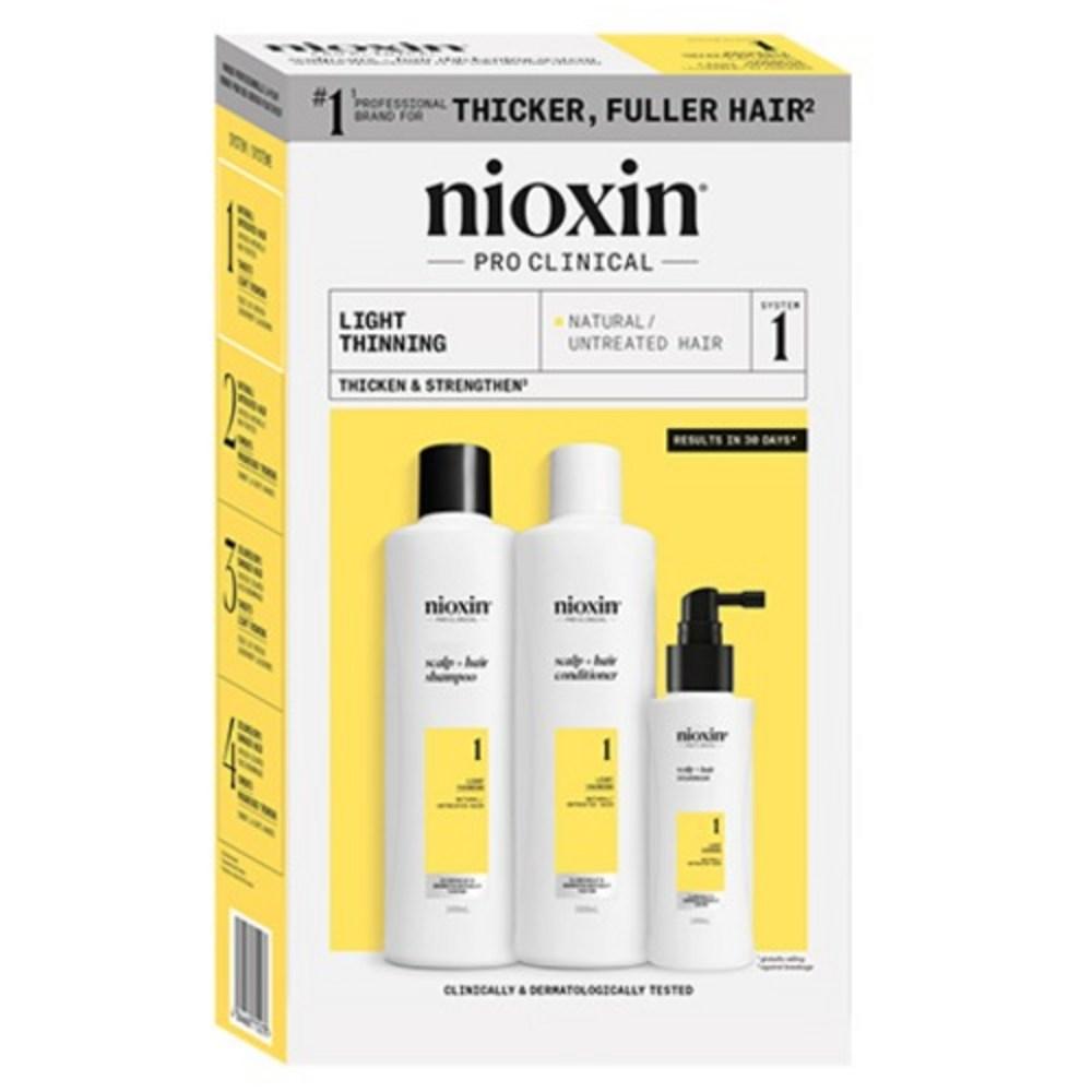 Nioxin Система 1 Пробный набор, 1 набор