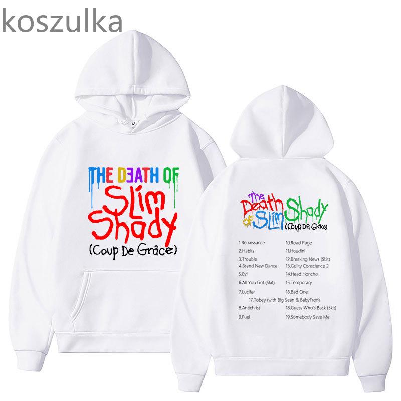 Толстовки Eminem Houdini для женщин/мужчин с рисунком Tobey The Death Of Slim Shady Hoodie осенняя модная одежда свободные флисовые толстовки