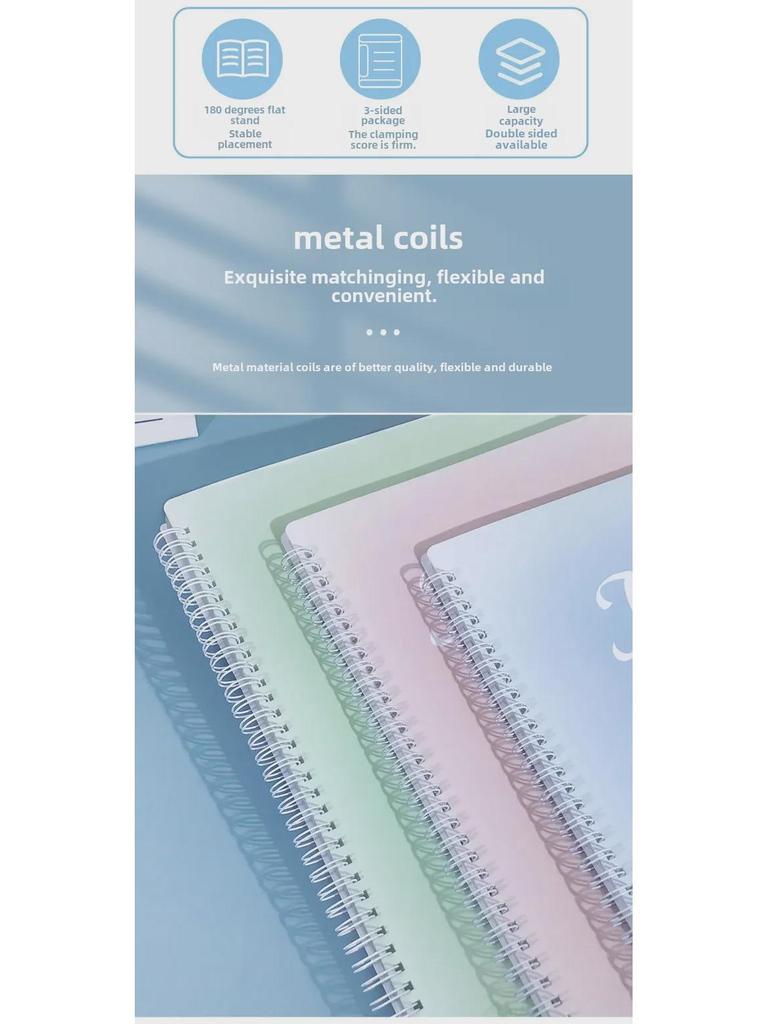 A4 Non-Reflective Multi-Function Music Clip & Transparent Insert Folder for Piano Scores