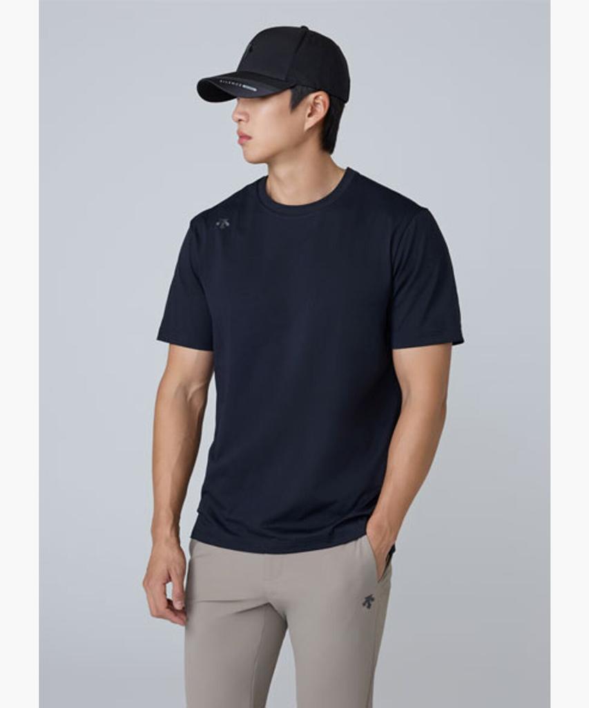 DESCENTE GOLF Унисекс Круглая футболка с коротким рукавом Dq32Mfns72