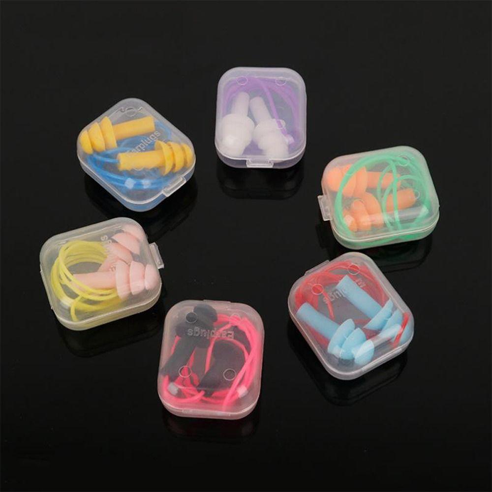 Accessories Swim Ear Plugs Soft Ear Clips Earplugs Nasal Clip Silicone Earplugs Nasal Protection