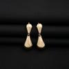 Irregular Teardrop Earrings Modern Design Oval Drop Earrings Lightweight Geometric Earrings  Girl