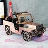 Металлическая Модель Старинного Винтажного Автомобиля Ручной Работы Коллекции Коллекционный Транспорт Игрушки для Декора Бара или Дома