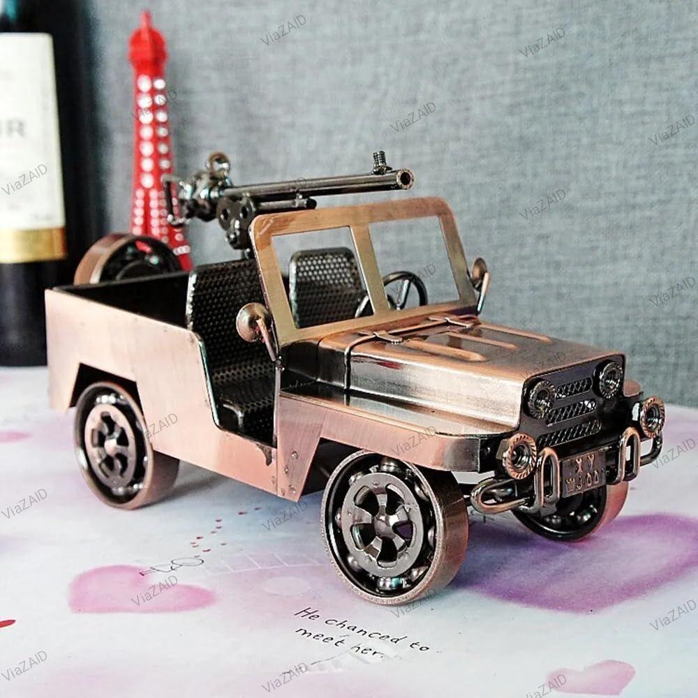 Металлическая Модель Старинного Винтажного Автомобиля Ручной Работы Коллекции Коллекционный Транспорт Игрушки для Декора Бара или Дома