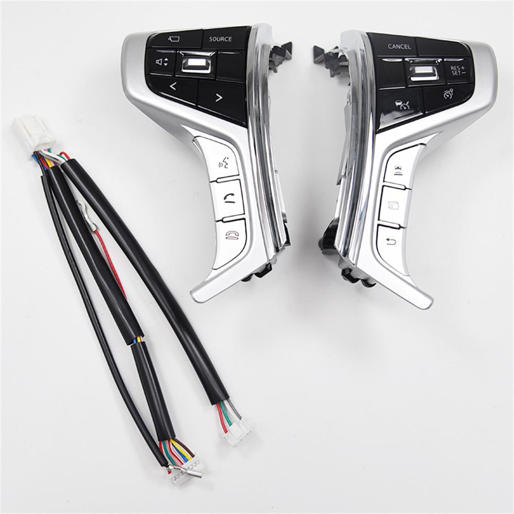 Steering Wheel Control Switch Set For Mitsubishi Outlander Pajero Sport 15-23