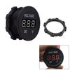 Voltmeter Blue Red LED Digital Display Car Waterproof