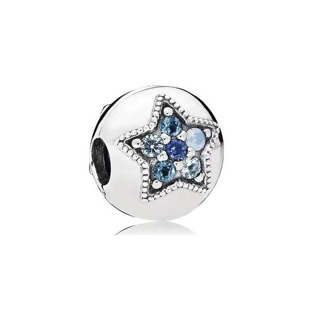 Очаровательные бусины из стерлингового серебра 925 пробы подходят для оригинального модного браслета, DIY ювелирных изделий, подарка