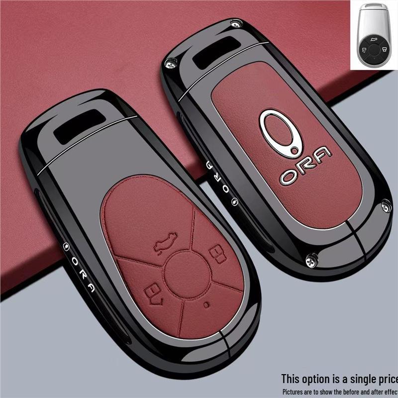 Подходит для кейса для ключей Great Wall ORA 5 EV, ORA 07 Good Cat, GT, Ballet Cat, Lightning Cat, корпуса-пряжки для автомобиля (Таиланд).
