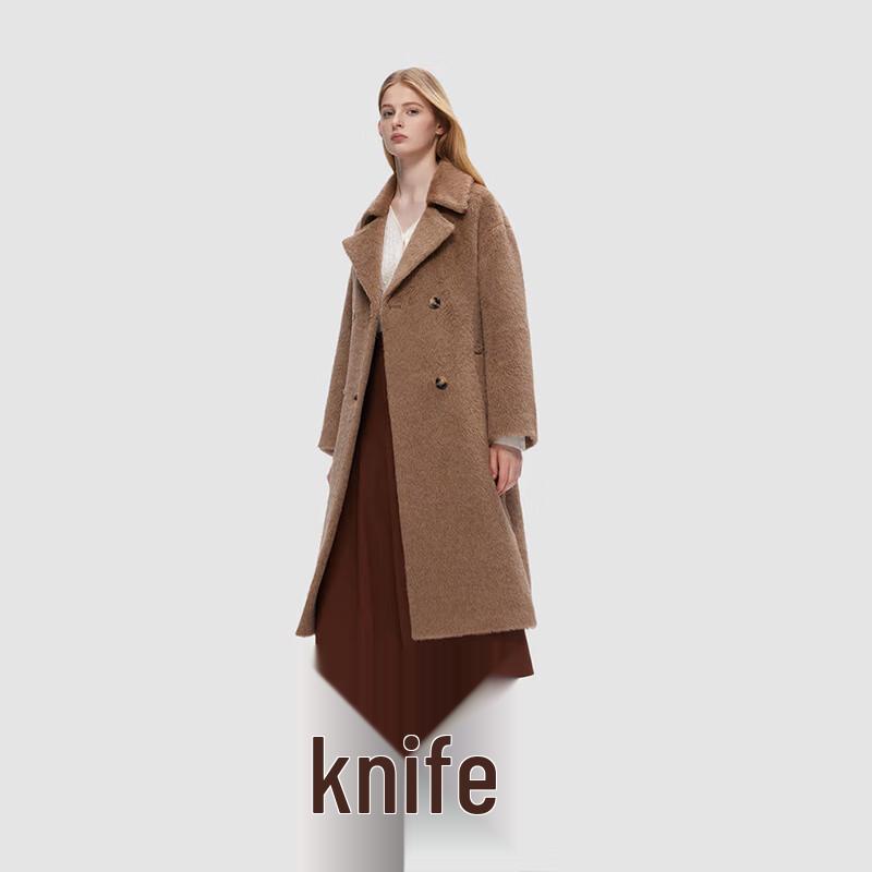 ELLASSAY Women's Mid-Length Wool Blend Coat