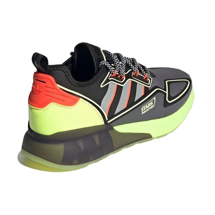 Кроссовки унисекс Marvel x adidas ZX 2K Boost Stark Industries - Черный Солнечно-желтый H02559