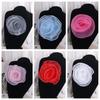 Chest Flower Clothing Patch 3D Clothes Appliques DIY Organza Large Flower Patch  Sewing