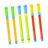 6 Pieces Water Squirt Toy Adjustable Length 42-69cm Portable for Backyard Soaker Blaster