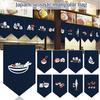 Japanese Cuisine Sushi Shop Short Curtain Restaurant Decor Noren Kitchen Banner Pennant Izakaya Bistro Bar Ramen Half Curtains