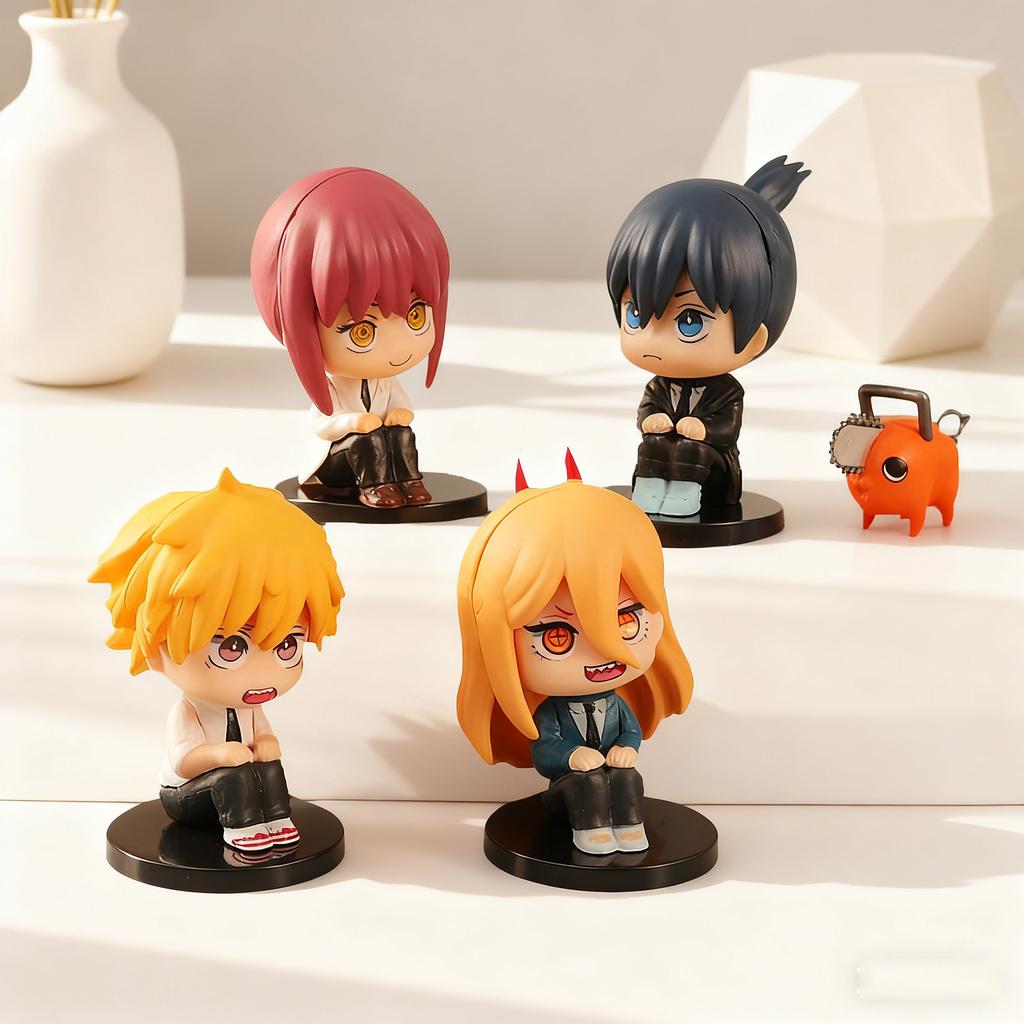 Hot Anime Merchandise 5Types Of Anime-themed Figurines Anime Cartoons Action Figure Toys And Decorative Items