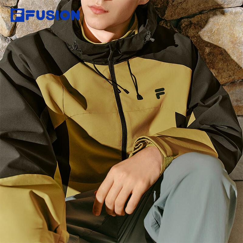 Fila Куртка с пэчворком из ткани и флиса