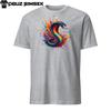 Vibrant Cobra Snake Unisex T-Shirt | Colorful Serpent Tee | Short Sleeve Graphic