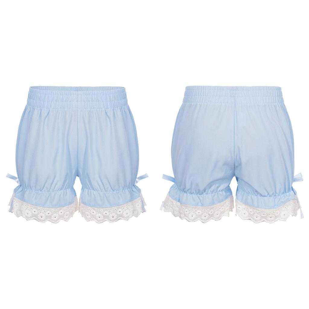 Girls Safety Shorts Kids Girls Elastic Waistband Bottoming Shorts Children's Clothing