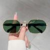 Vintage Polygonal Sunglasses for Men Women Gradient Lens Luxury Brand Design Outdoor Sun Glasses Gafas
