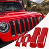Для JEEP JL JLU Sports Sahara Freedom Rubicon Unlimited Gladiator JT 2018-2024+ Крышки замка капота Крышки петель капота двигателя