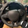 Hand Stitched Microfiber Leather Steering Wheel Cover For Toyota Avalon Camry 2018-19 Crown 2018-19 Corolla 2018- RAV4