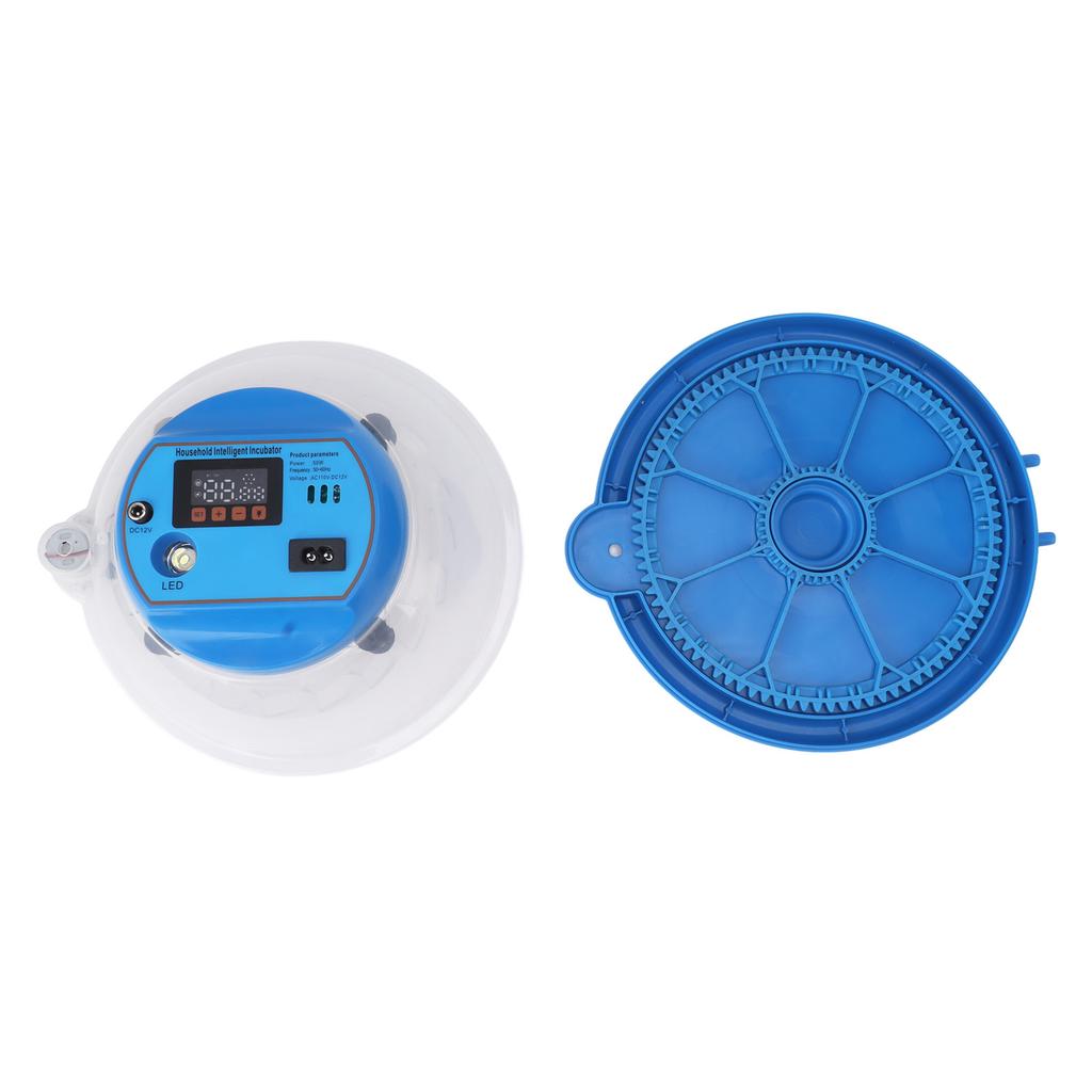 8 Eggs Incubators Temperature Control Automatic Egg Turner for Hatching Chickens Pigeon Quail Duck