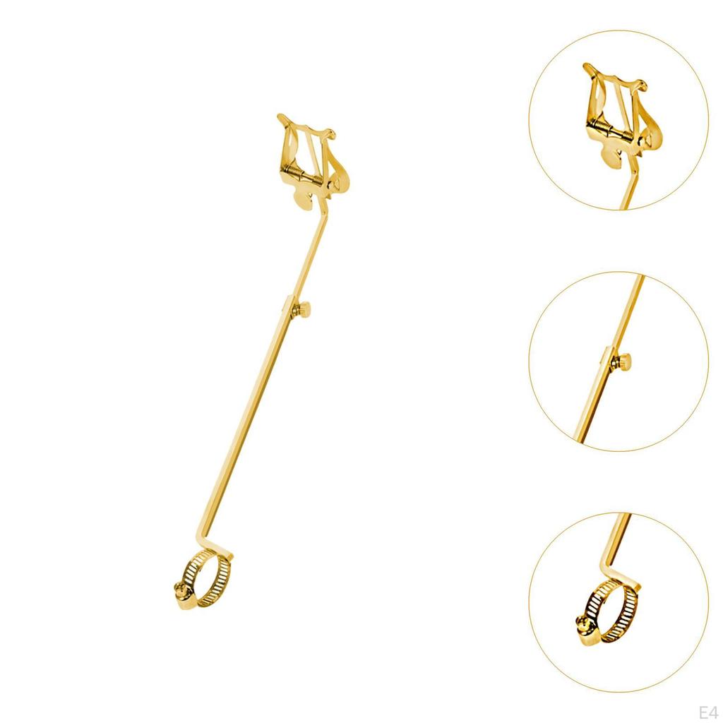 Зажим для лиры кларнета для нот, держатель для маршировки