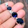 London Blue Topaz Gemstone 925 Sterling Silver Handmade Уникальный ювелирный кулон