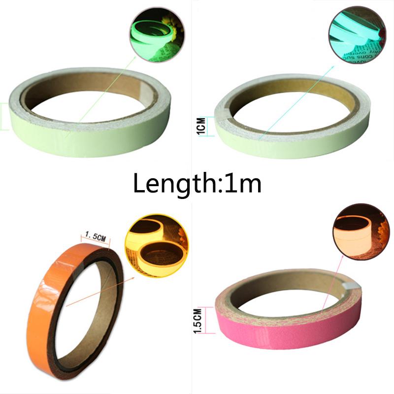 Emergency Sticker Warning Tape Night Vision PVC Popular Self Adhesive 1PC Luminous Tape Fluorescent Wall Sticker Glow In Dark High Quality