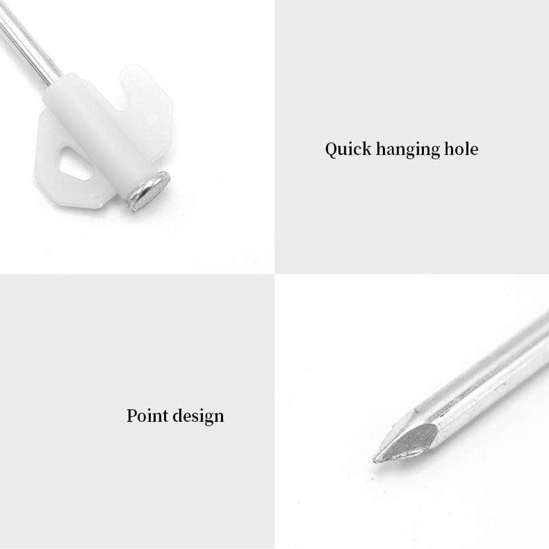 1 шт. колышек для палатки, колышки для палатки, колышки для палатки, прочный фиксатор для троса для кемпинга на открытом воздухе, высокопрочные аксессуары для палаток