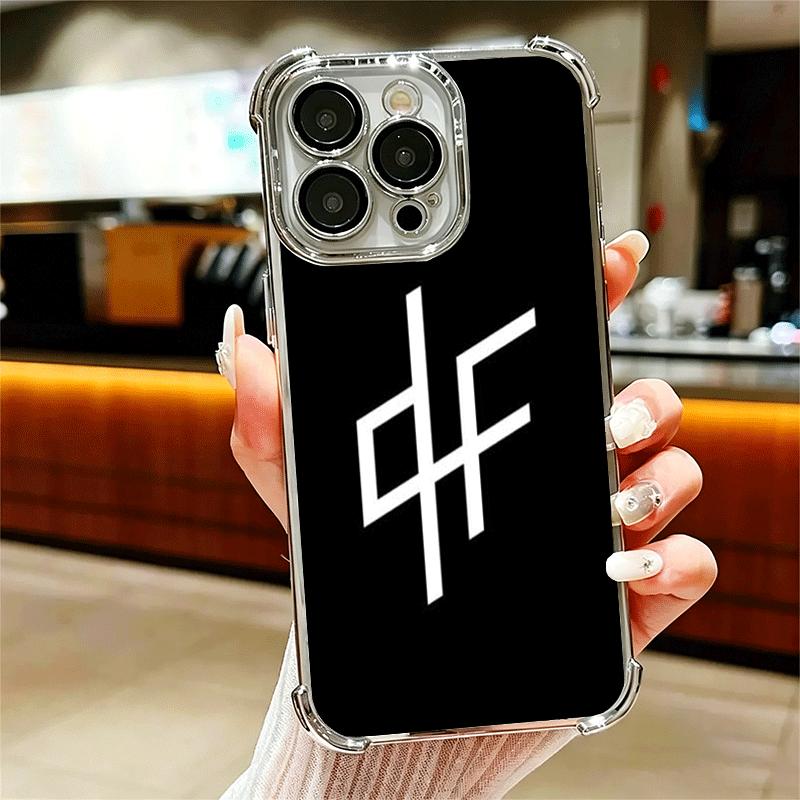 PNL QLF Rapper Singer Soft Phone Case For iPhone 15 16 17 Air 14 Pro Max 16E Plus 13 12 Mini Plating Anti-Fall Fundas