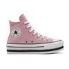 Converse All Star Chuck Taylor Круглый носок Шнуровка Дышащие Легкие Высокие парусиновые Женские Розовый Белый