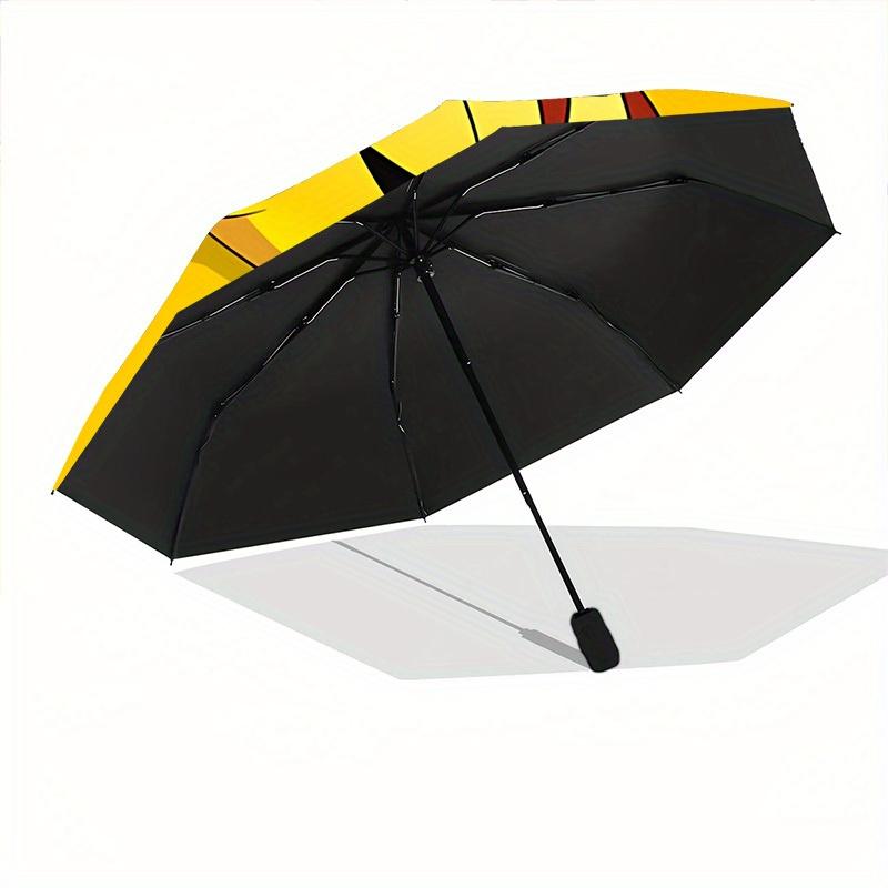 Pikachu Automatic Open Umbrella Compact Foldable Design, Durable Fabric for Casual Birthdays, Christmas s a0820065
