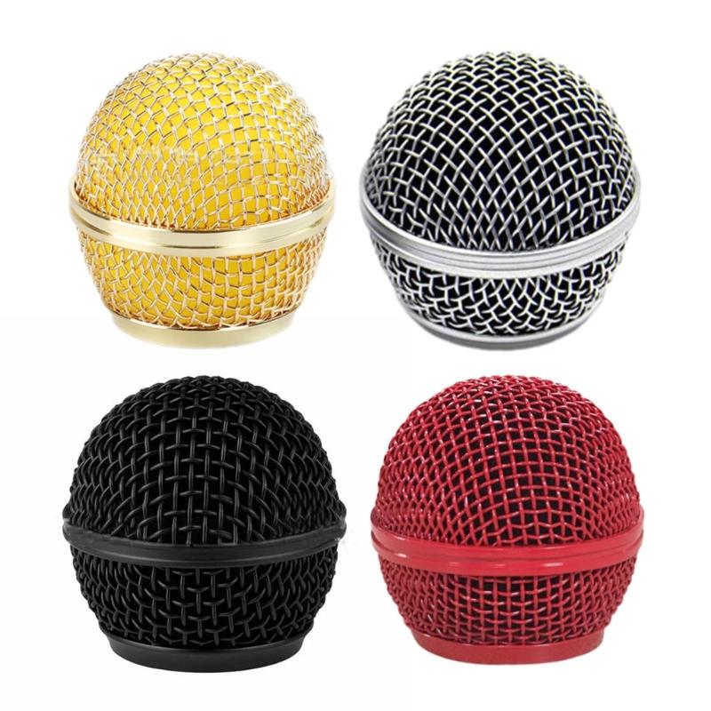 Сменная решетка для микрофонов SM58, SM58, SM58S, 58A, Крышка головки микрофона, Сетки головки, Решетка