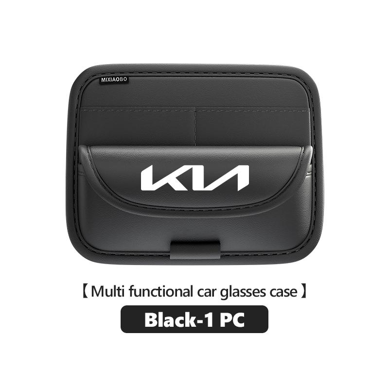 AANZ1 For KIA Car Sun Visor Glasses Organizer Box Eyeglass Storage Case Auto Accessories Stinger Optima Cerato Soul Venga Forte