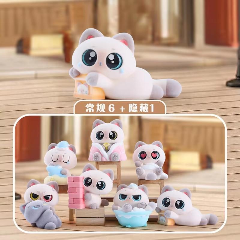Новая вторая волна слепых коробок Little Siam Милый Кот Кукла Мини Фигурка Декор для Рабочего Стола Подарок на День Рождения Сюрприз